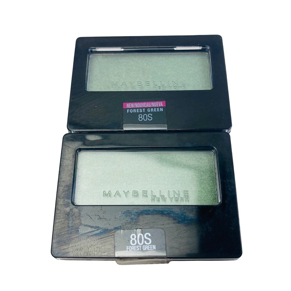 Maybelline ExpertWear Eyeshadow 80S Forest Green 2 Pack New & Sealed